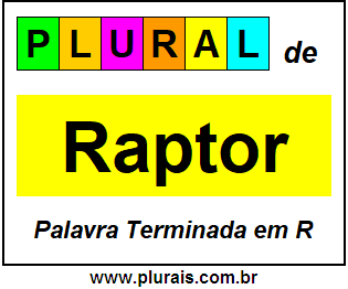 Plural de Raptor