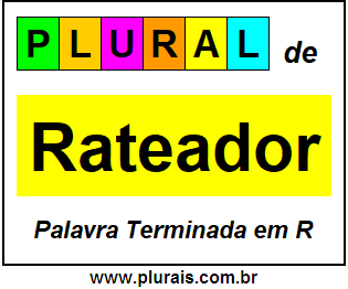 Plural de Rateador