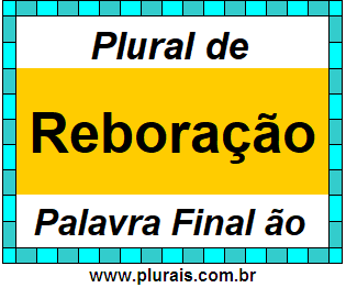 Plural de Reboração