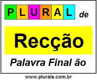 Plural de Recção