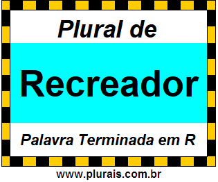 Plural de Recreador