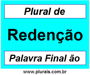 Plural de Redenção