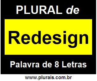 Plural de Redesign