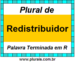 Plural de Redistribuidor