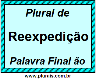 Plural de Reexpedição