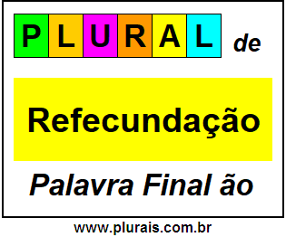 Plural de Refecundação