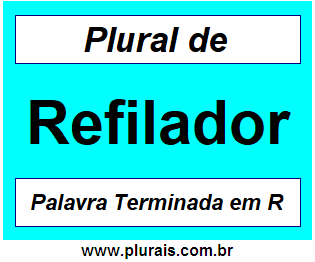 Plural de Refilador