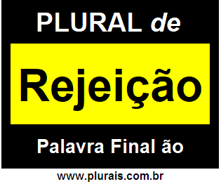 Plural de Rejeição