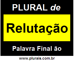 Plural de Relutação