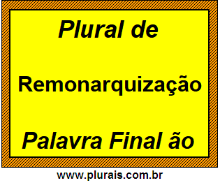 Plural de Remonarquização