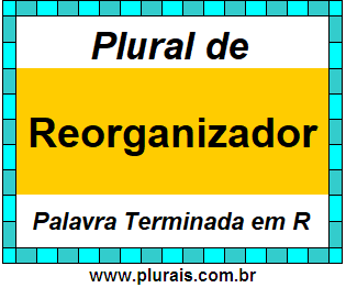 Plural de Reorganizador