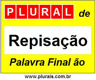 Plural de Repisação