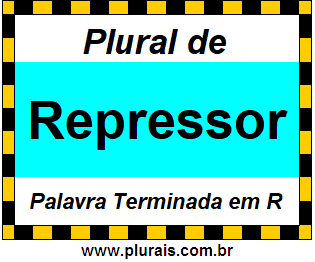 Plural de Repressor