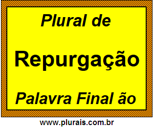 Plural de Repurgação