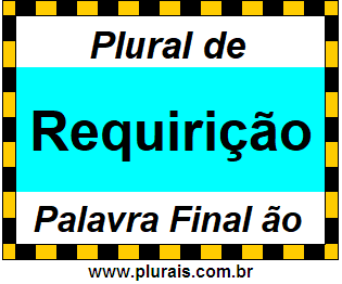 Plural de Requirição