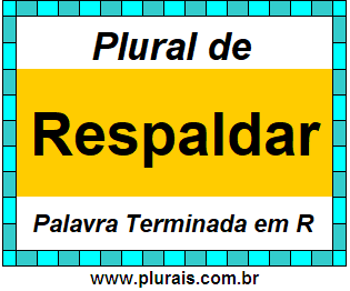 Plural de Respaldar