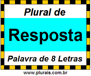 Plural de Resposta