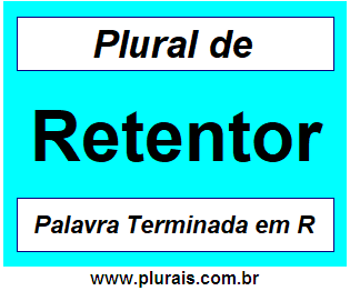 Plural de Retentor