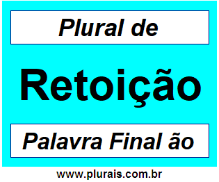 Plural de Retoição