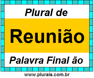 Plural de Reunião