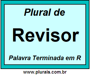 Plural de Revisor