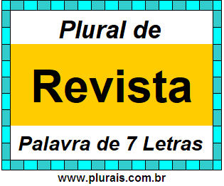 Plural de Revista