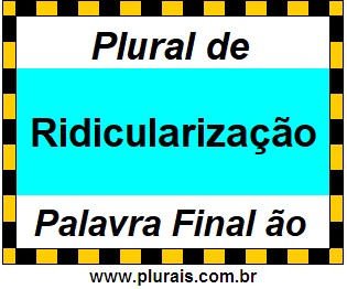 Plural de Ridicularização