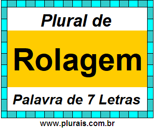 Plural de Rolagem