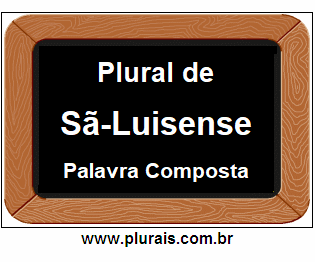 Plural de Sã-Luisense