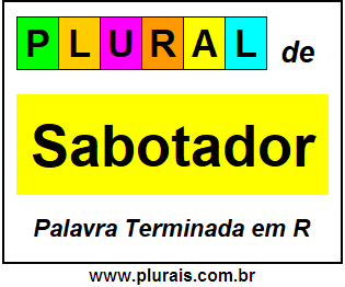 Plural de Sabotador