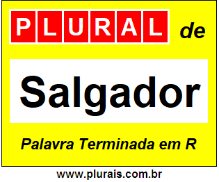 Plural de Salgador