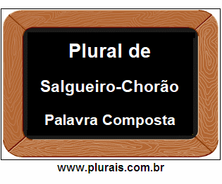 Plural de Salgueiro-Chorão