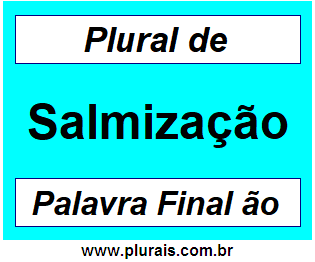 Plural de Salmização