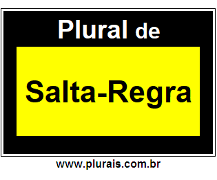 Plural de Salta-Regra