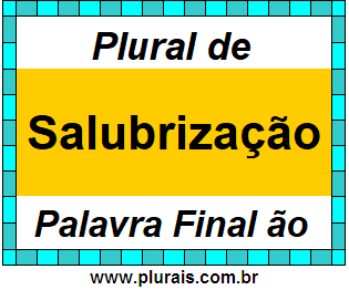 Plural de Salubrização