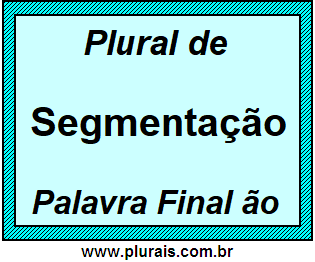 Plural de Segmentação