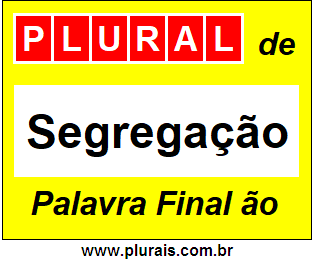 Plural de Segregação