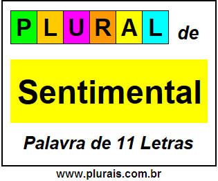 Plural de Sentimental