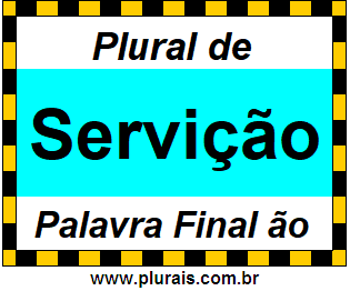 Plural de Servição