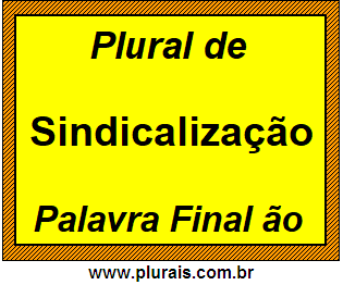 Plural de Sindicalização