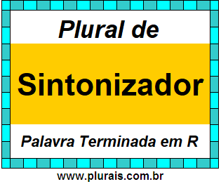 Plural de Sintonizador