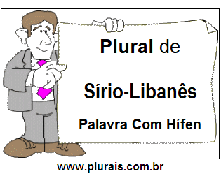 Plural de Sírio-Libanês