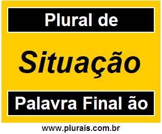 Plural de Situação