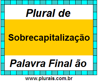 Plural de Sobrecapitalização