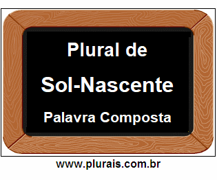 Plural de Sol-Nascente