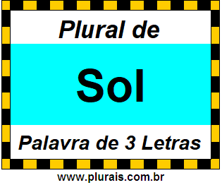 Plural de Sol