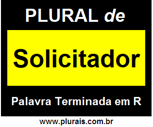 Plural de Solicitador