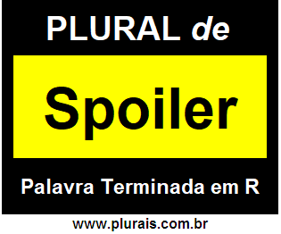 Plural de Spoiler