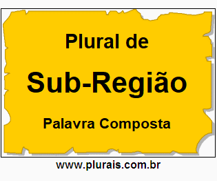 Plural de Sub-Região