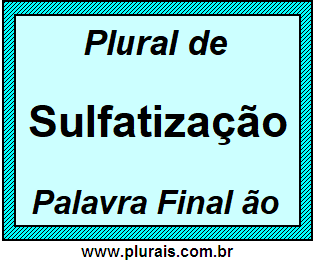 Plural de Sulfatização